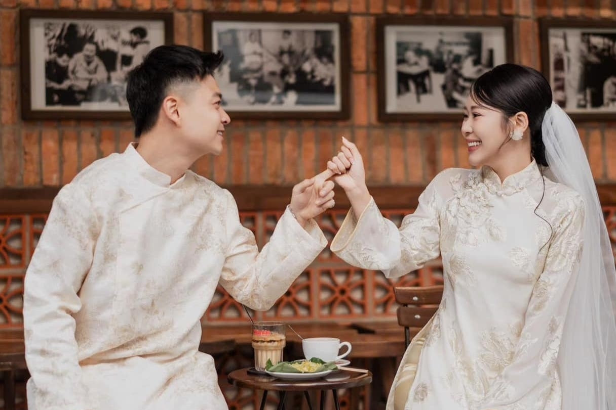 Con trai cố NSND Hoàng Dũng tưởng nhớ bố trong đám cưới