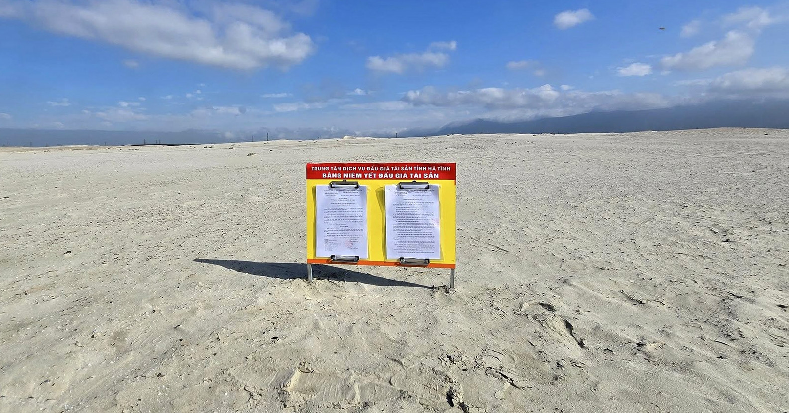 Hà Tĩnh sắp đấu giá gần 265 nghìn m3 cát, khởi điểm từ 15,2 tỷ đồng