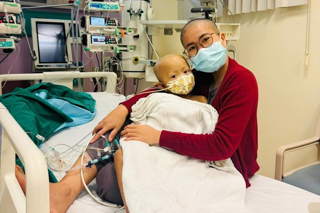 Mẹ bé Bắp bất ngờ 'xuống tóc', viết tâm thư