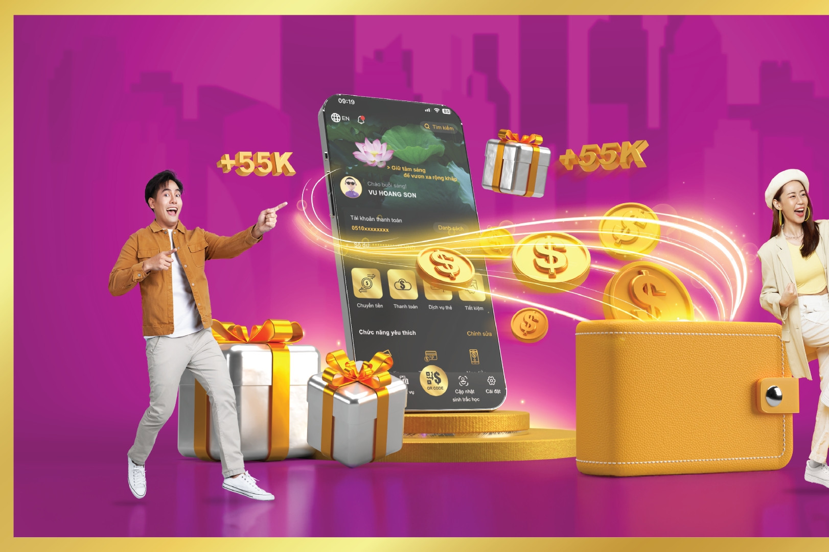 Nhiều ưu đãi khi mở tài khoản Bac A Bank