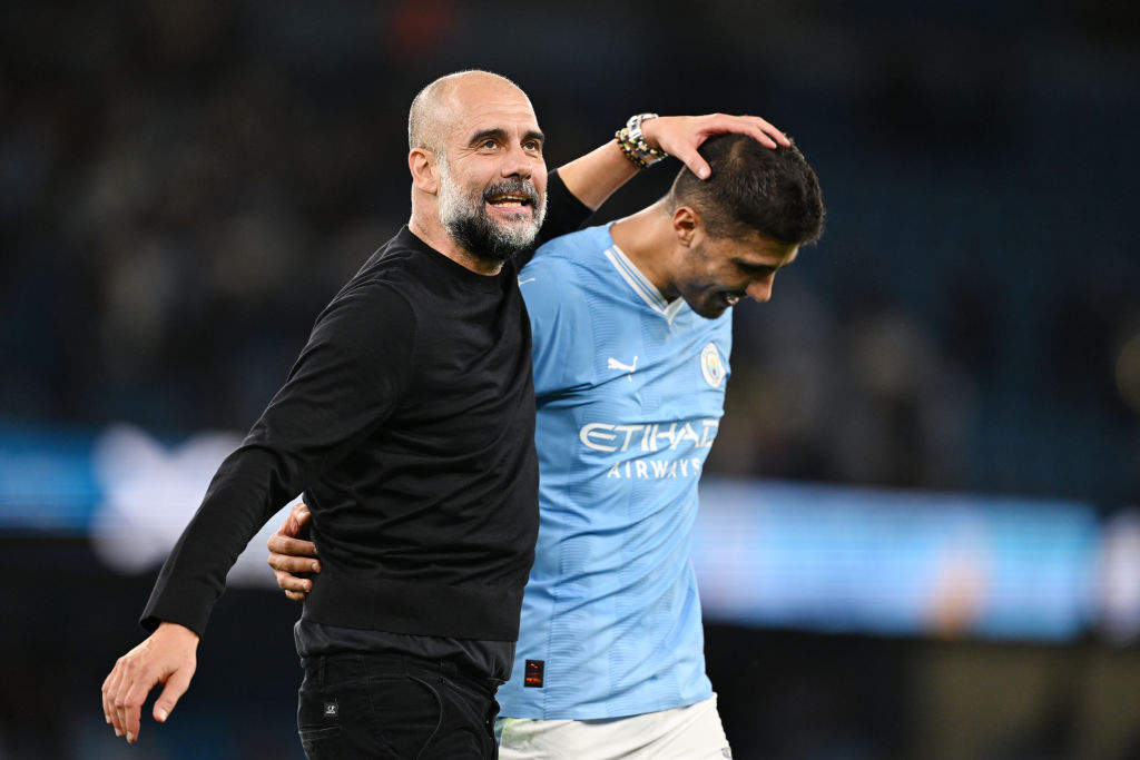 Pep Guardiola vui mừng tiết lộ ngày Rodri tái xuất