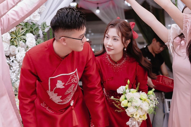 Chàng trai Thái Nguyên lấy vợ cách nhà 10m, đám cưới có nhiều chuyện thú vị