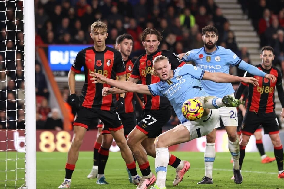 Trực tiếp bóng đá Bournemouth vs Man City, tứ kết FA Cup