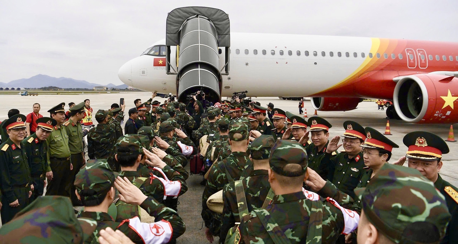 2 chuyến bay của Việt Nam đi cứu trợ động đất Myanmar