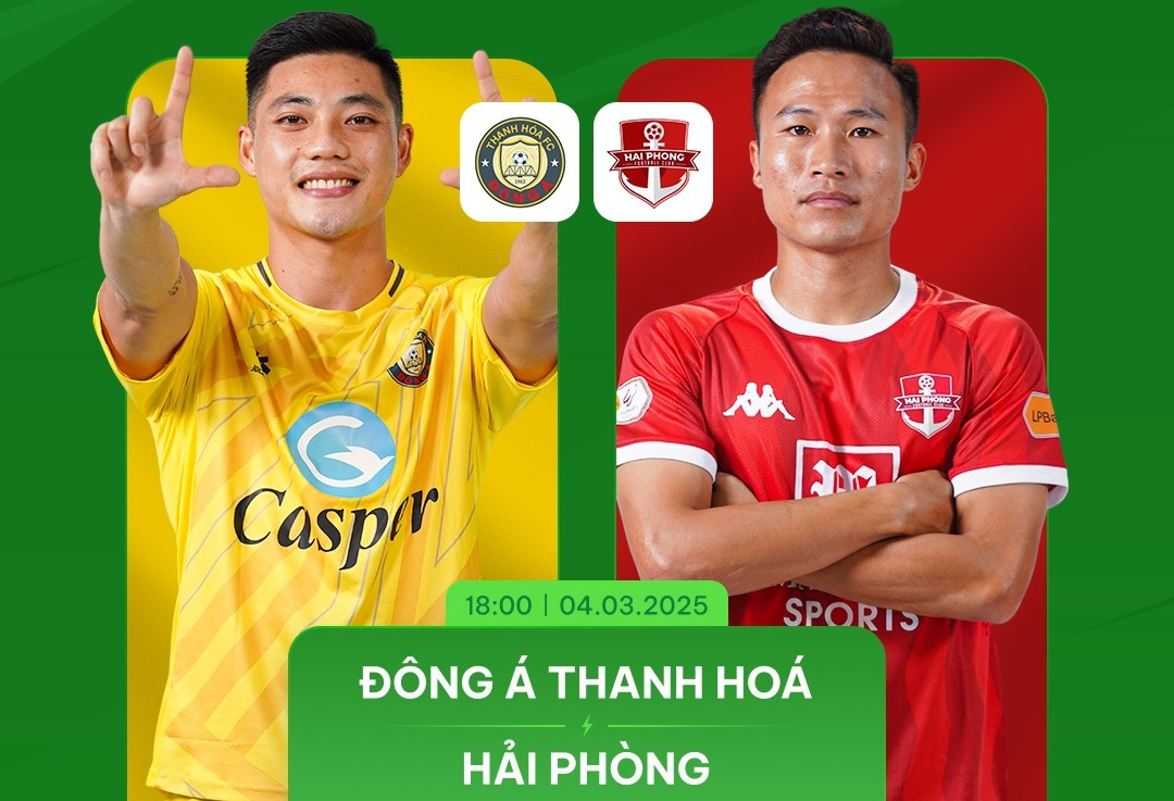 Trực tiếp bóng đá Thanh Hóa vs Hải Phòng: Doãn Ngọc Tân đối đầu Đình Triệu