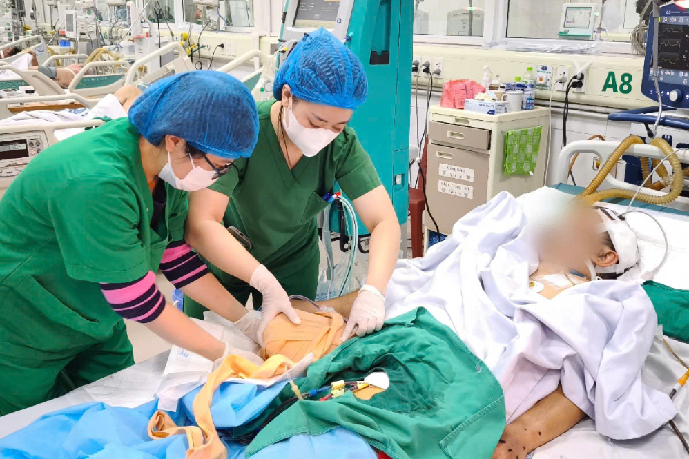 26 giờ cam go cứu người đàn ông 2 lần ngừng thở