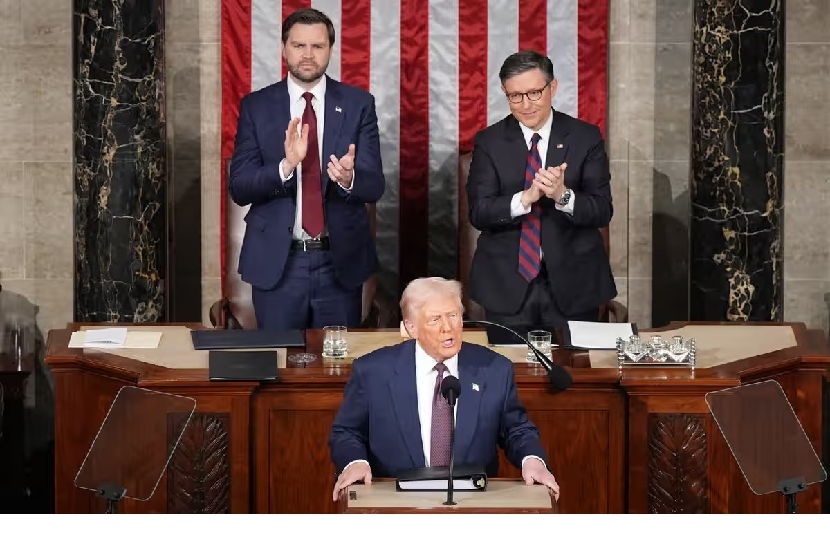 Ông Trump bảo vệ các cuộc chiến thương mại, tuyên bố 'Nước Mỹ đã trở lại'
