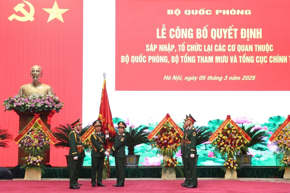 Sáp nhập một số cơ quan thuộc Bộ Quốc phòng, Bộ Tổng Tham mưu