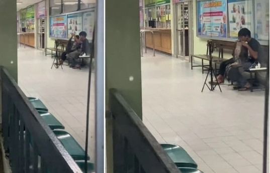 Trong lúc chờ vợ đẻ, người đàn ông có hành động được nhiều người khen ngợi