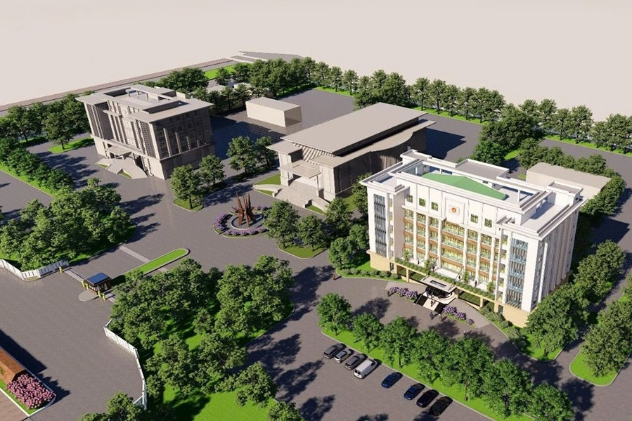 Doanh nghiệp lên tiếng khi phải dừng xây dựng trụ sở huyện ủy 73 tỷ đồng