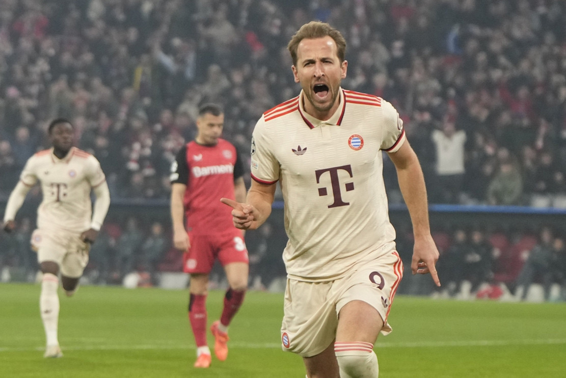 Harry Kane rực sáng, Bayern Munich vùi dập Leverkusen