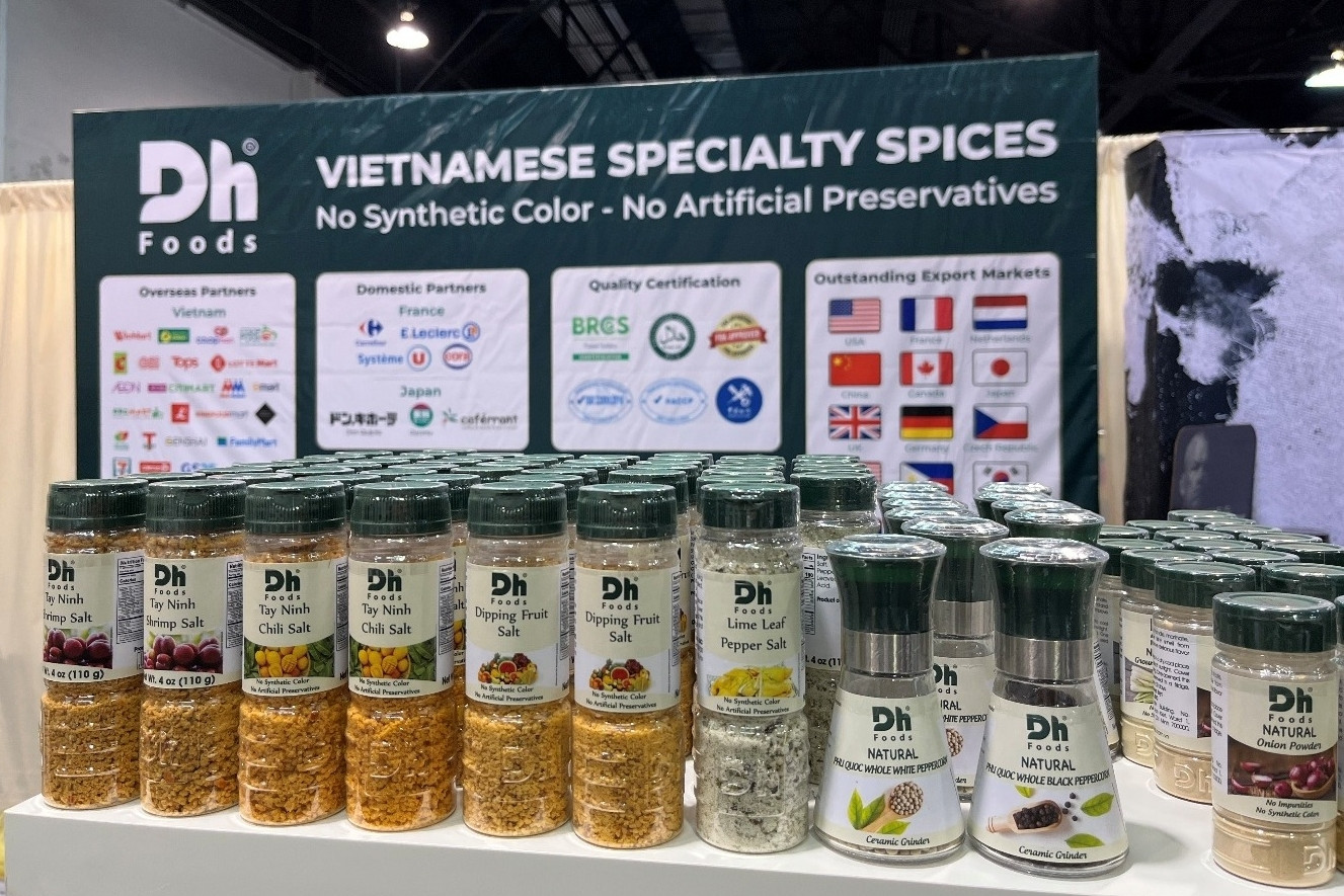 Expo West 2025: Dh Foods gây ấn tượng với dòng gia vị Việt