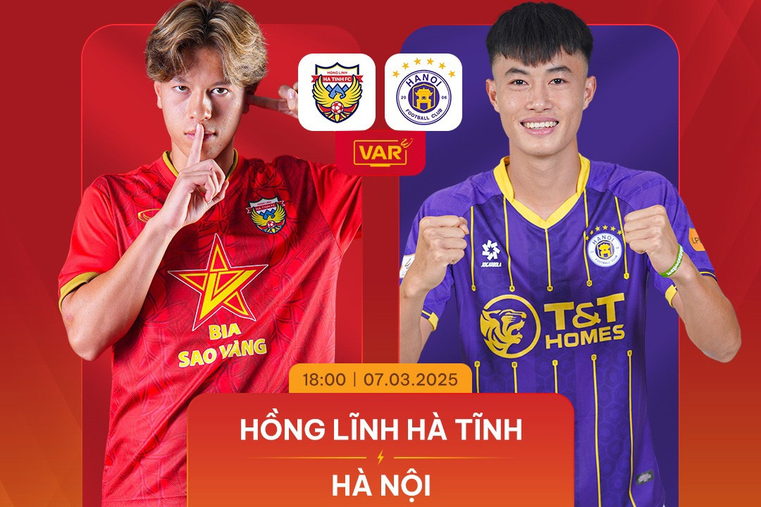 Trực tiếp bóng đá Hà Tĩnh vs Hà Nội: Tiếp đà chiến thắng