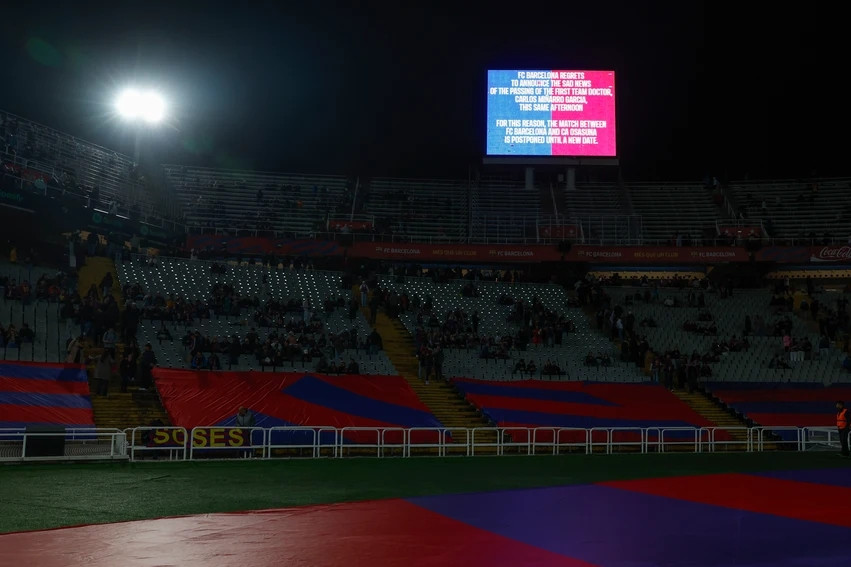 Barca bàng hoàng tin đau lòng chỉ 40 phút trước trận đấu Osasuna
