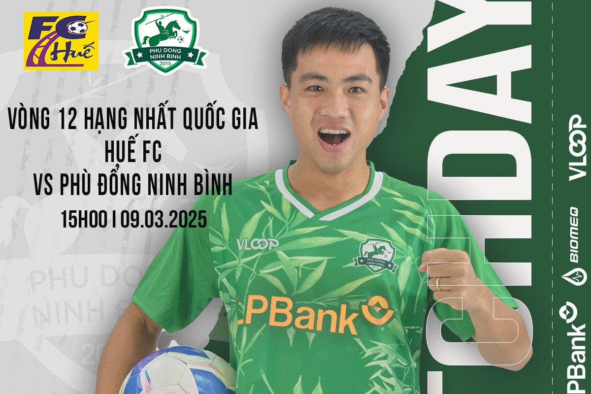 Trực tiếp bóng đá Huế 0-0 Ninh Bình: Thế trận áp đảo (H1)