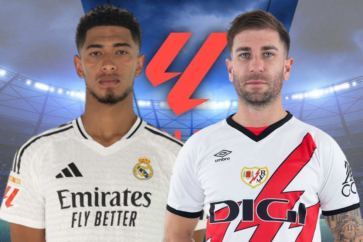 Trực tiếp bóng đá Real Madrid 0-0 Rayo Vallecano: Vini sút trúng cột dọc (H1)