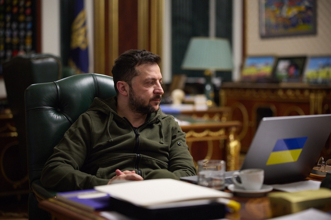 Tổng thống Ukraine Volodymyr Zelensky. Ảnh: X/@ZelenskyyUa