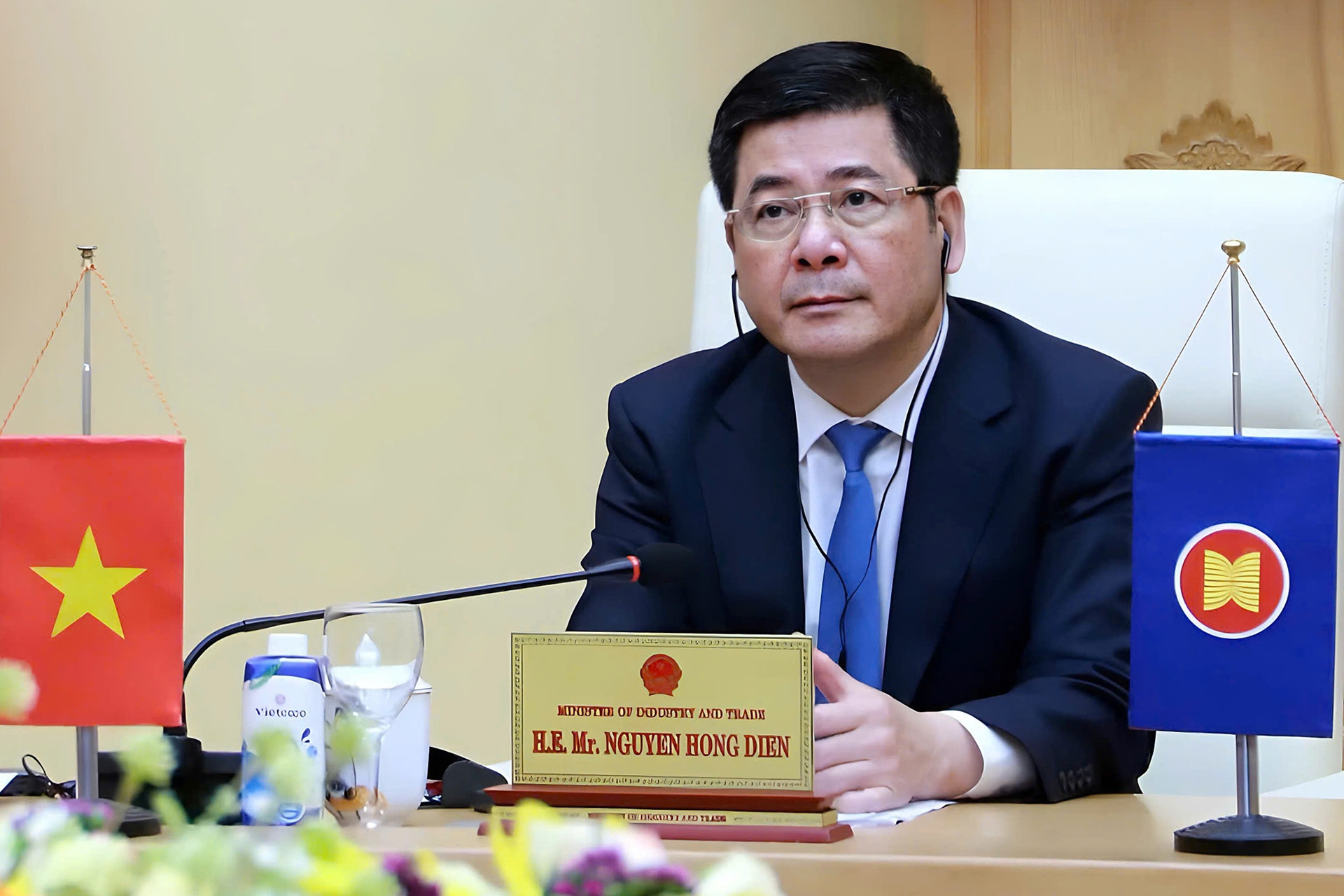 Bộ trưởng Nguyễn Hồng Diên nêu quan điểm của Việt Nam về chính sách thuế của Mỹ