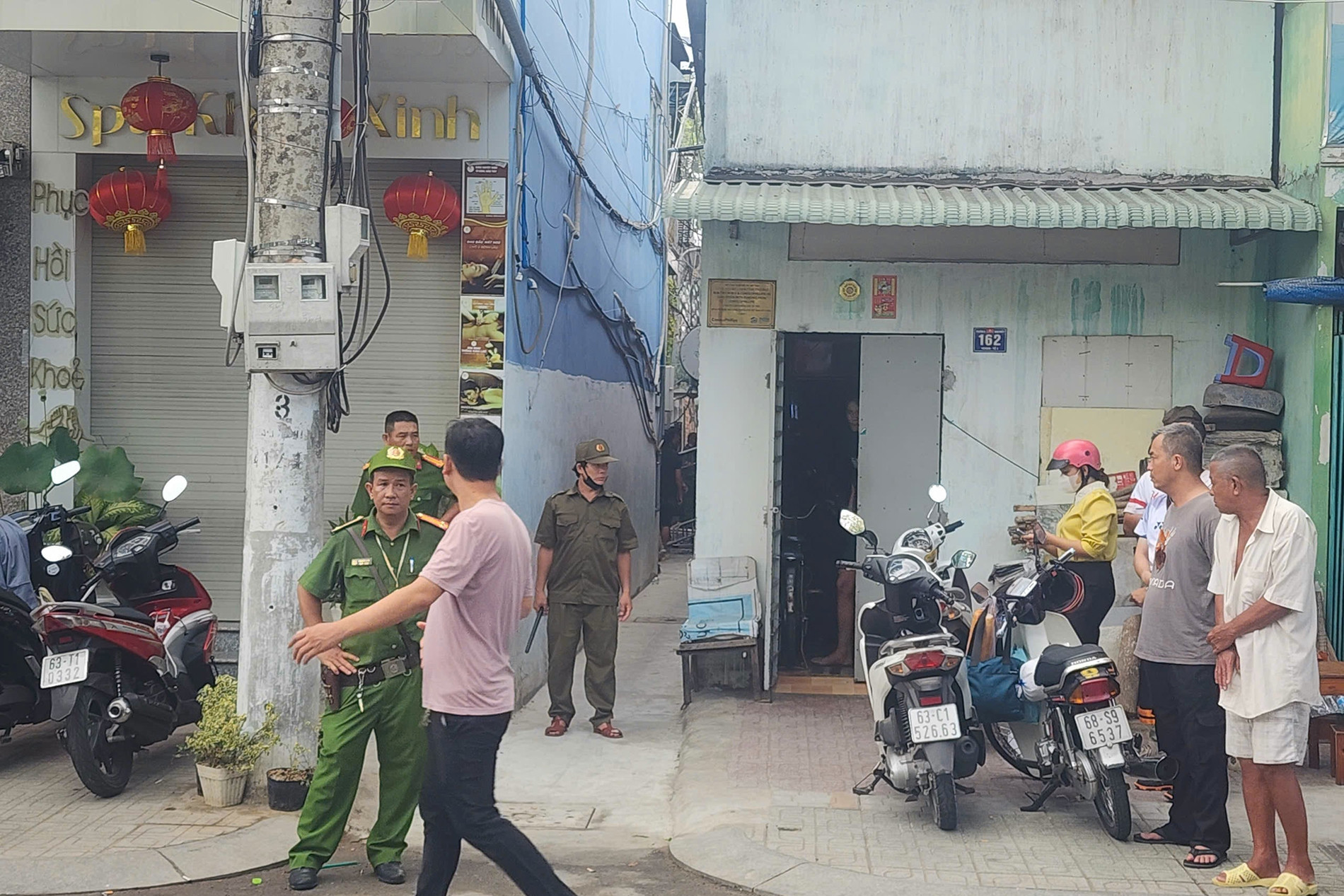 Điểm phát cháy vụ hỏa hoạn khiến 4 người trong gia đình tử vong