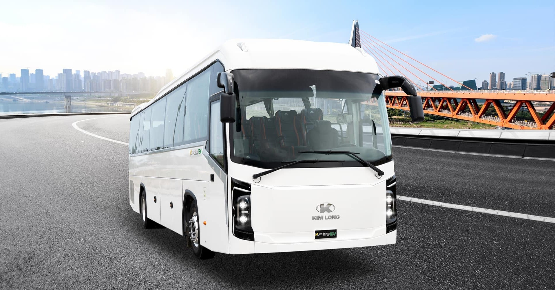 Kim Long Motor Huế xuất khẩu 200 xe buýt điện sang Hàn Quốc