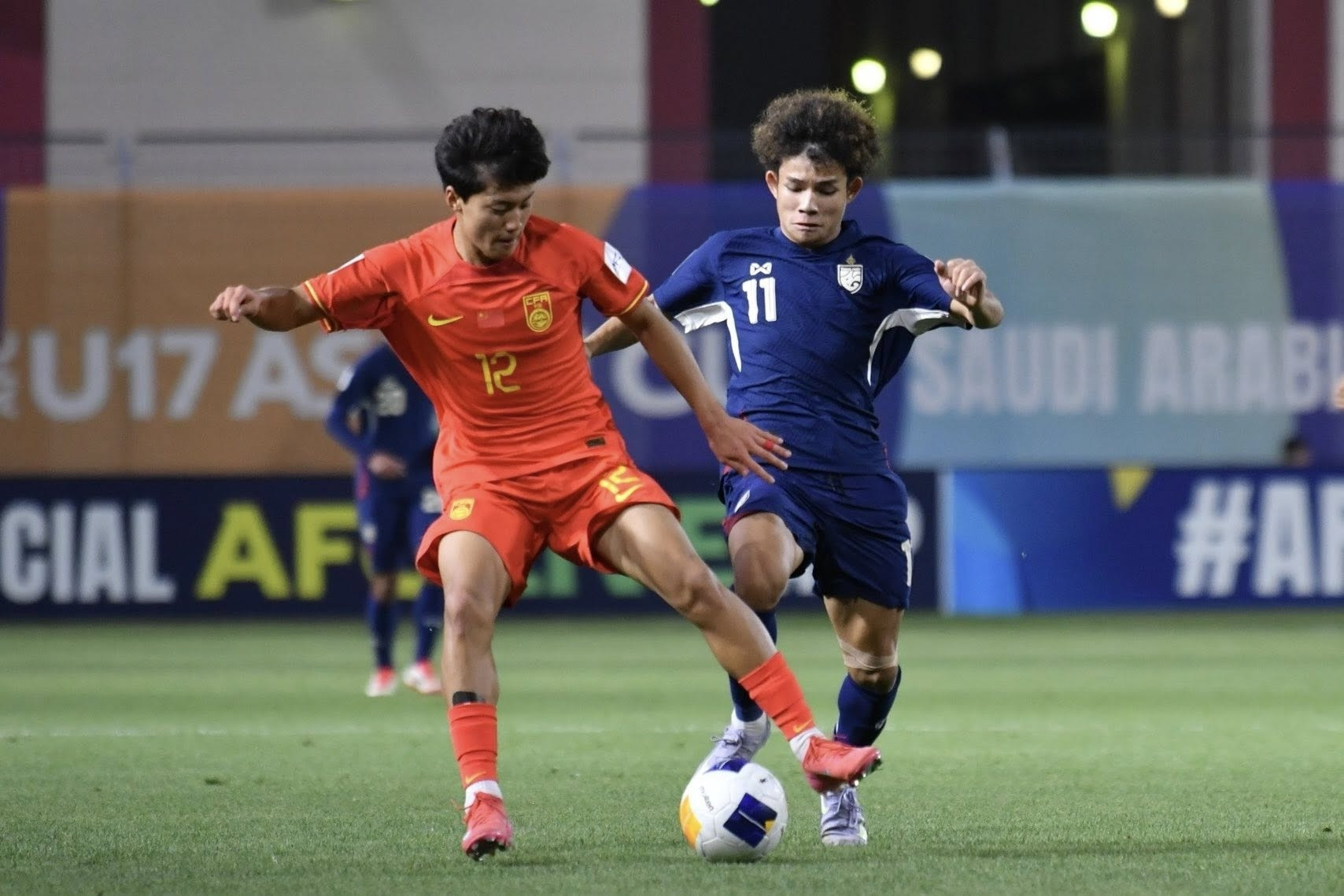Thua U17 Trung Quốc, U17 Thái Lan trắng tay rời giải châu Á