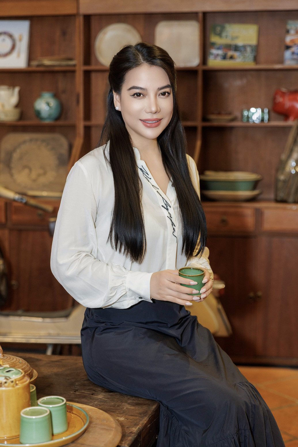 Trương Ngọc Ánh cùng DV Uy Nhân và DV Kiều Chinh ăn tối sau ngày diễn thử 9.jpeg