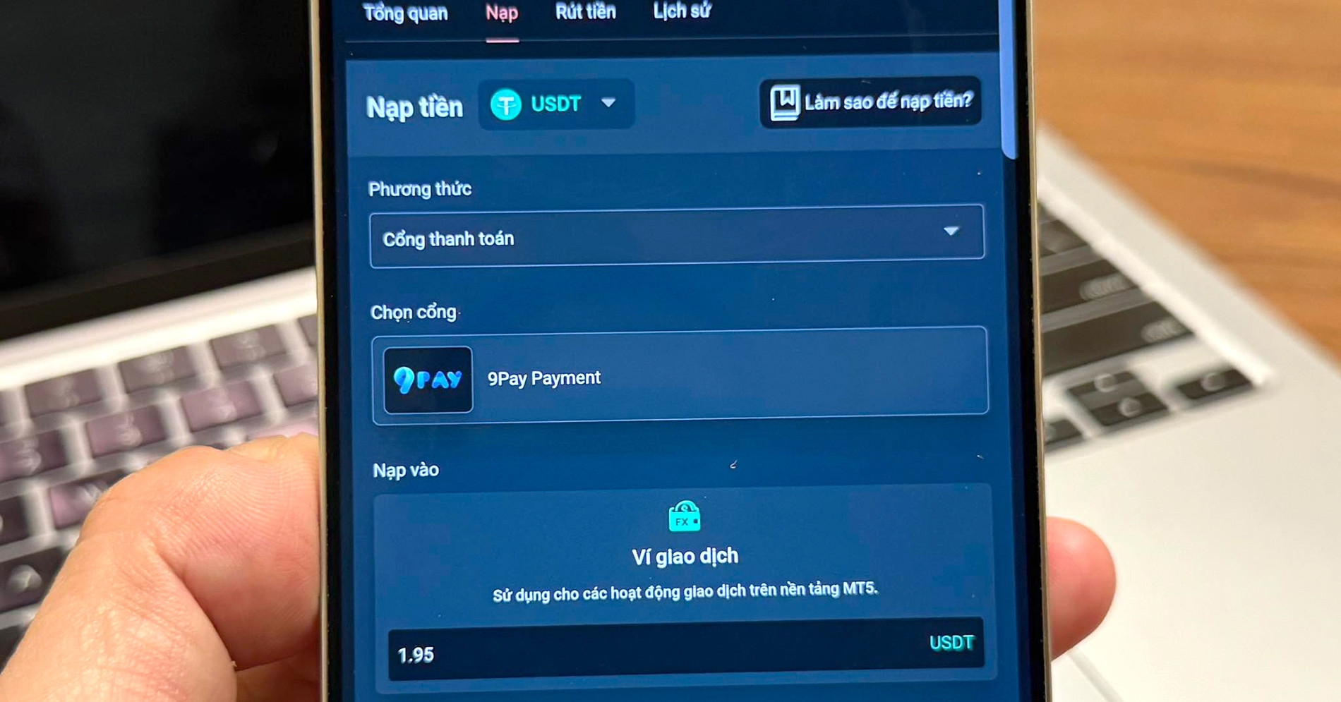 Ví điện tử Việt thanh toán trái phép cho sàn forex