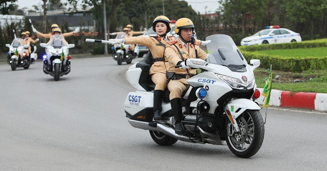 Hà Nội tạm cấm, hạn chế 1 số loại xe qua tuyến đường phục vụ đoàn khách quốc tế