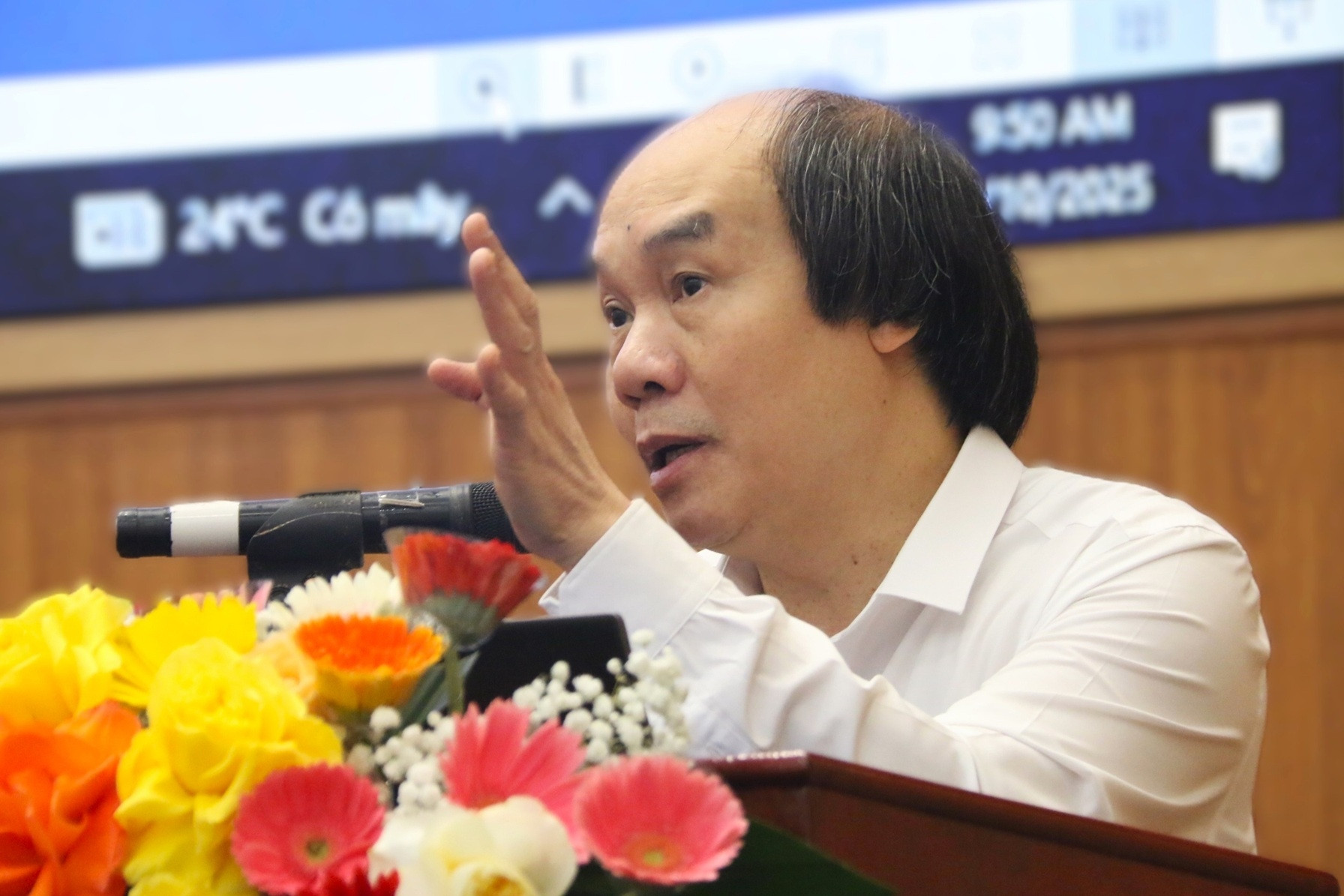 GS Đỗ Đức Thái thông tin lại mã đề có 1 câu hỏi khó ở kỳ thi tốt nghiệp THPT