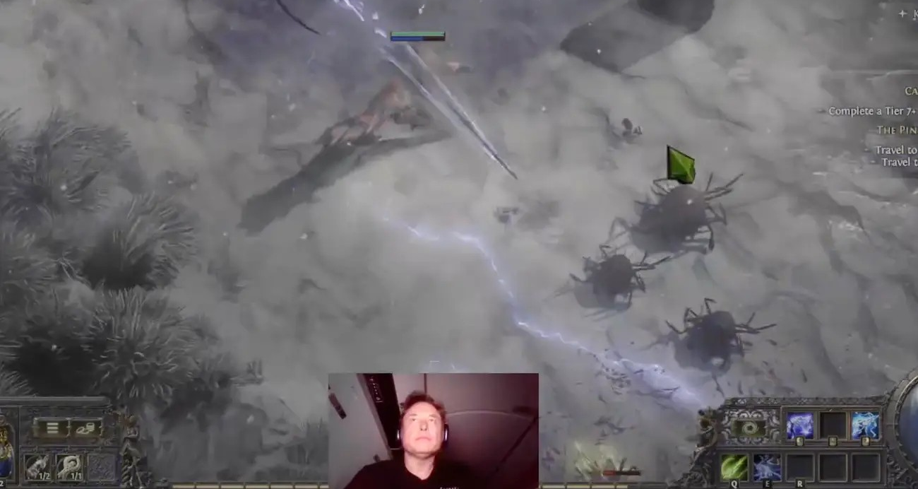 Hàng triệu người theo dõi Elon Musk chơi game trên chuyên cơ