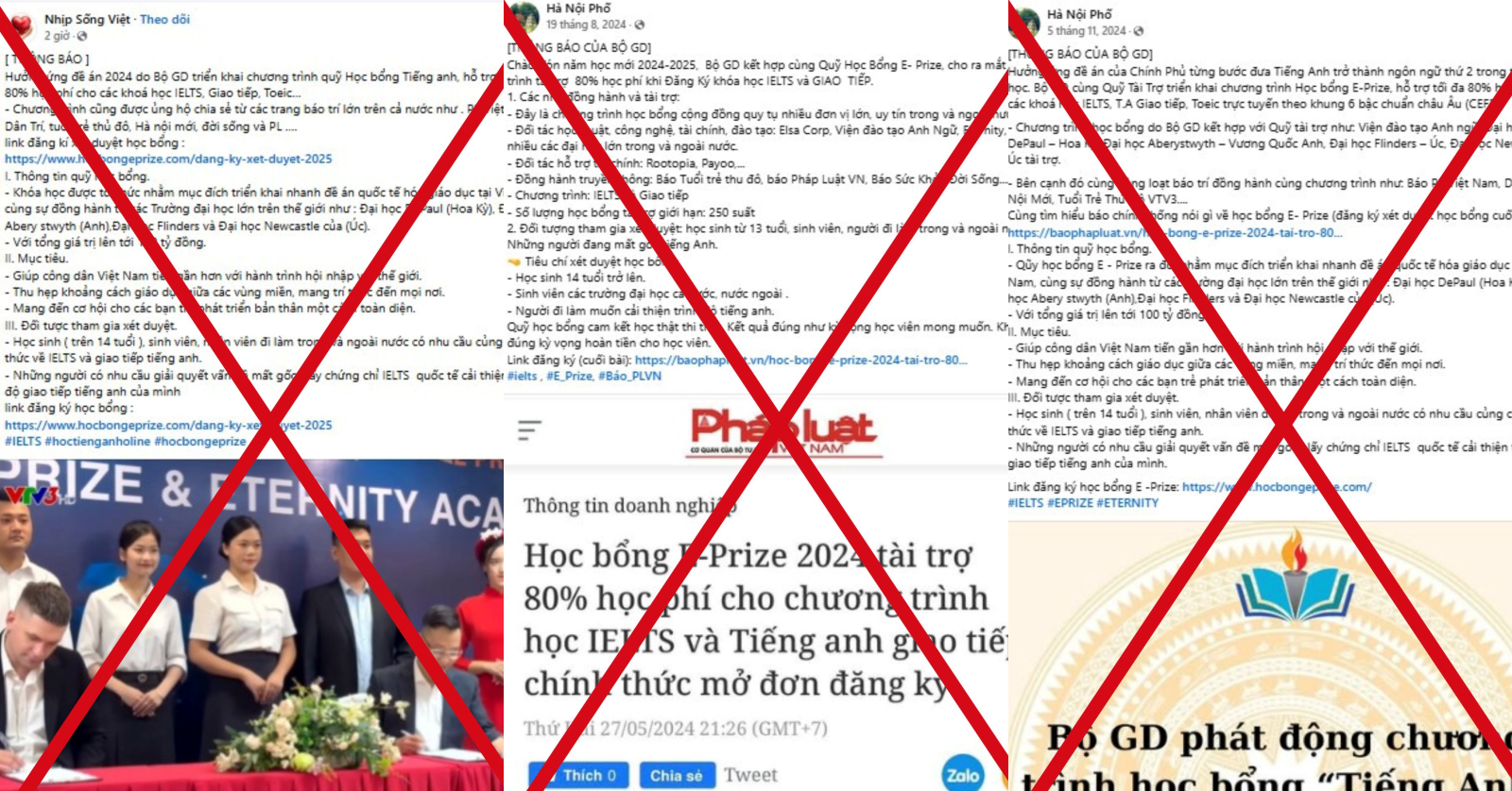 Bộ GD-ĐT bị giả mạo thông báo chương trình học bổng tiếng Anh