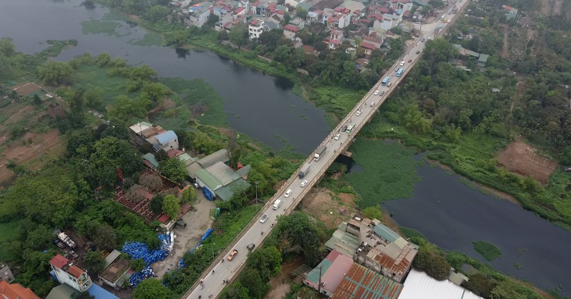 Cầu Mai Lĩnh sắp 'thoát' ùn tắc khi quận Hà Đông đẩy nhanh mở rộng Quốc lộ 6