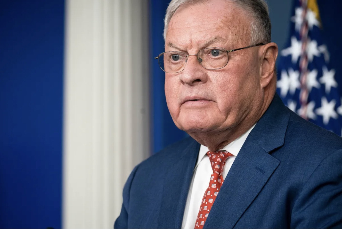 Phái viên Keith Kellog. Ảnh: EFE/EPA