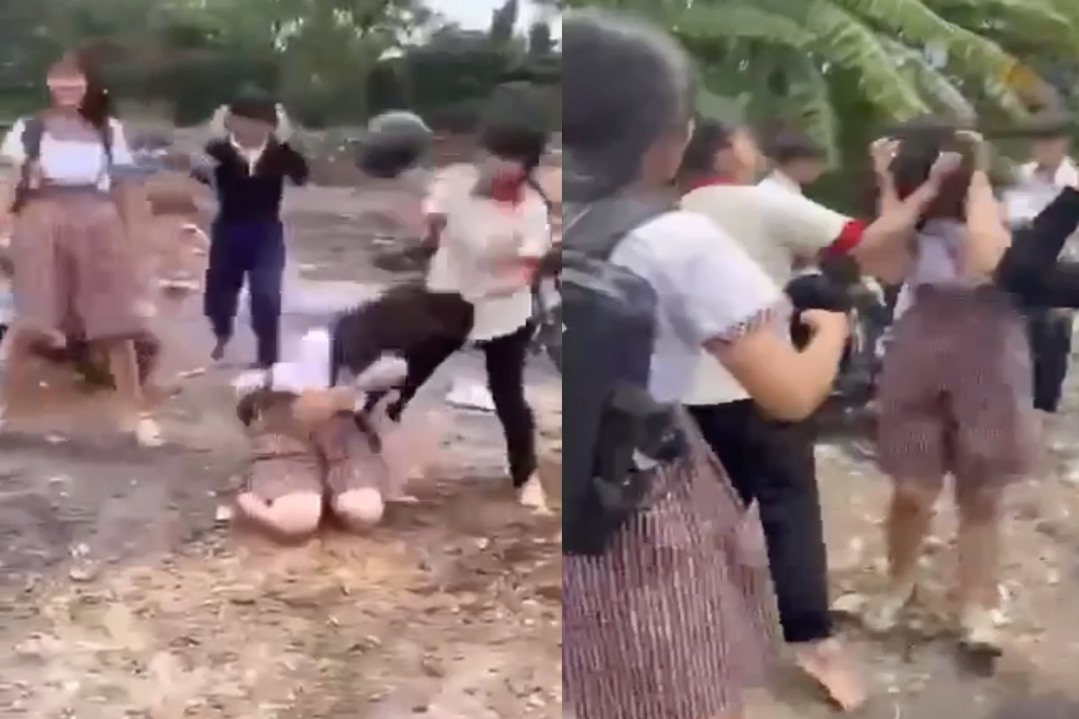 Lộ diện 'chị đại' trường cấp 2 vụ clip nữ sinh bị hành hung hội đồng ở Thủ Đức