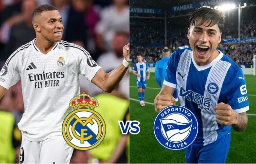 Trực tiếp bóng đá Alaves 0-0 Real Madrid: Guler bỏ lỡ khó tin