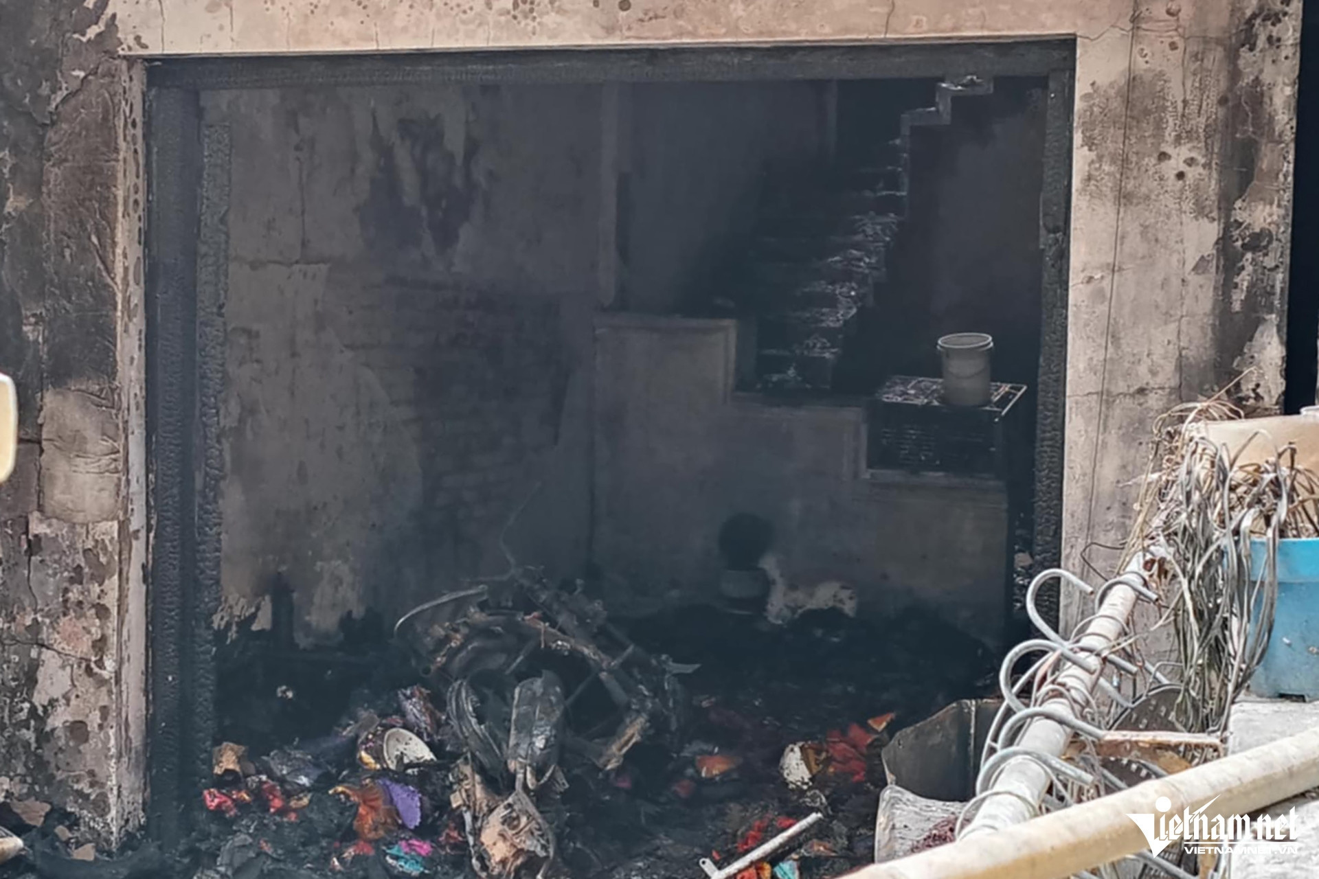 Điểm phát cháy trong vụ hoả hoạn khiến 2 người tử vong ở Hà Nội