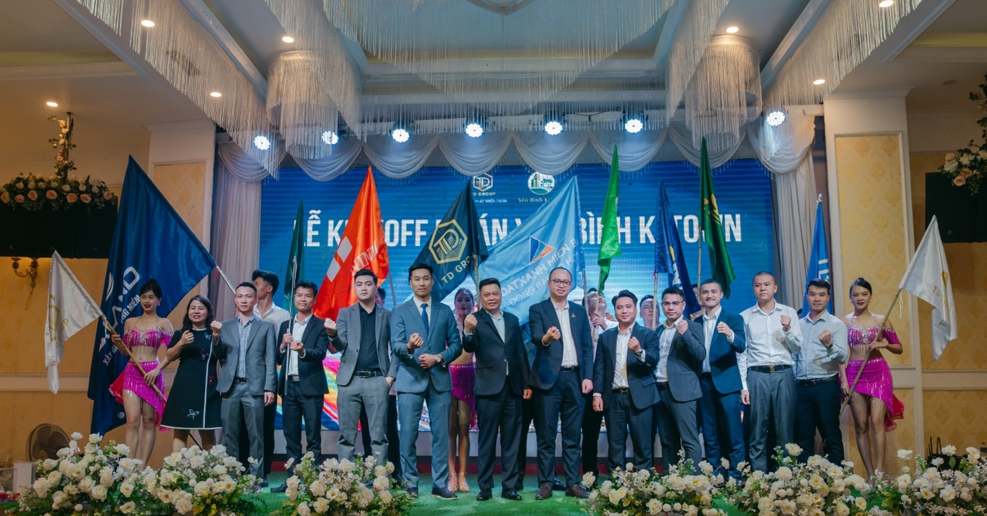 Hơn 500 chuyên viên kinh doanh tham gia lễ kick-off Yên Bình K-Town