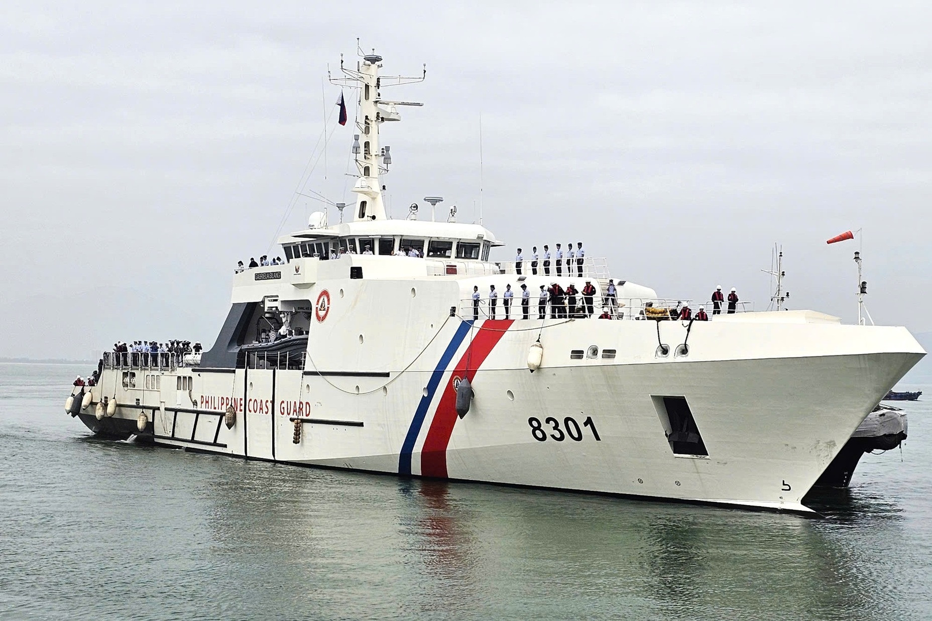 Tàu tuần tra xa bờ hiện đại nhất của cảnh sát biển Philippines đến Đà Nẵng