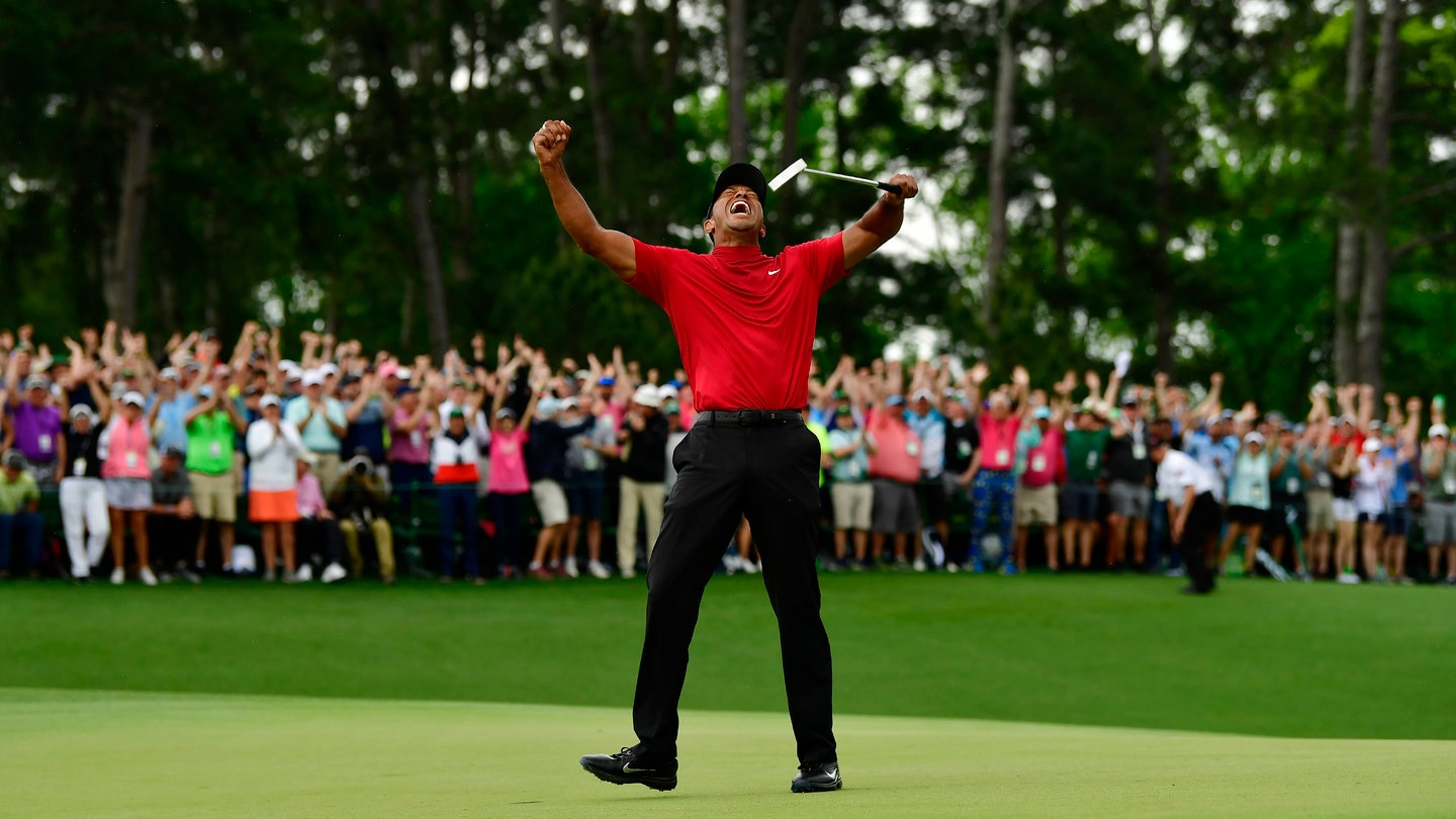 Augusta National. Tiger Woods Masters 2019.jpg