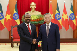 Tổng Bí thư đề nghị Việt Nam và Ethiopia sớm mở cơ quan đại diện