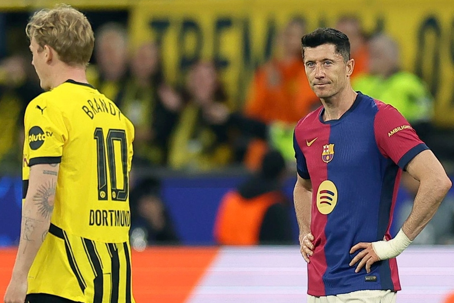 Barca run rẩy vào bán kết Cúp C1: Hoảng loạn ở Dortmund