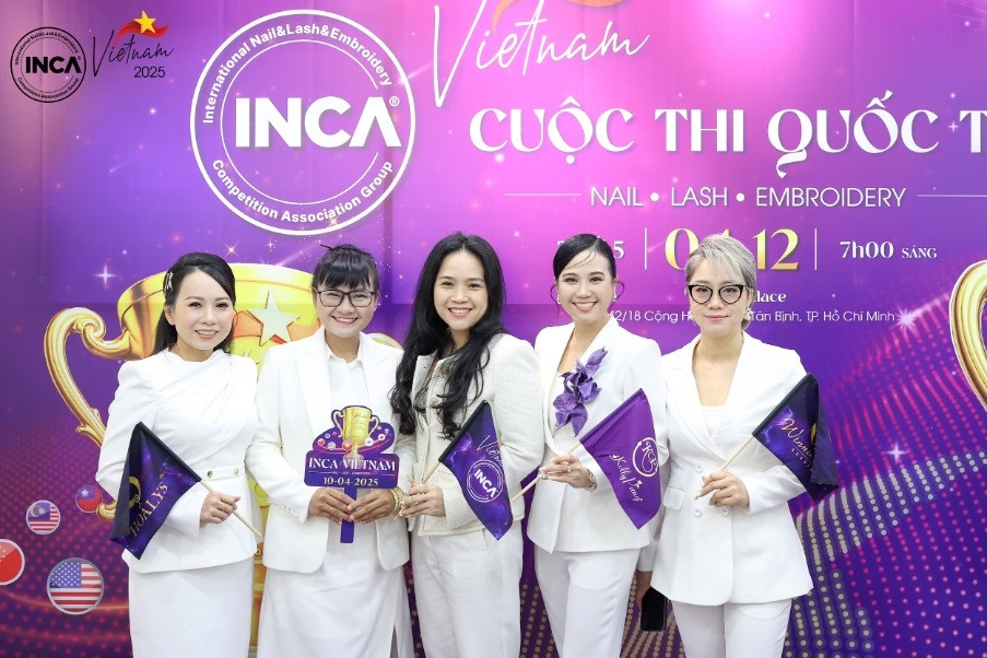 Kelly Pang Nail khởi động cuộc thi INCA Vietnam 2025