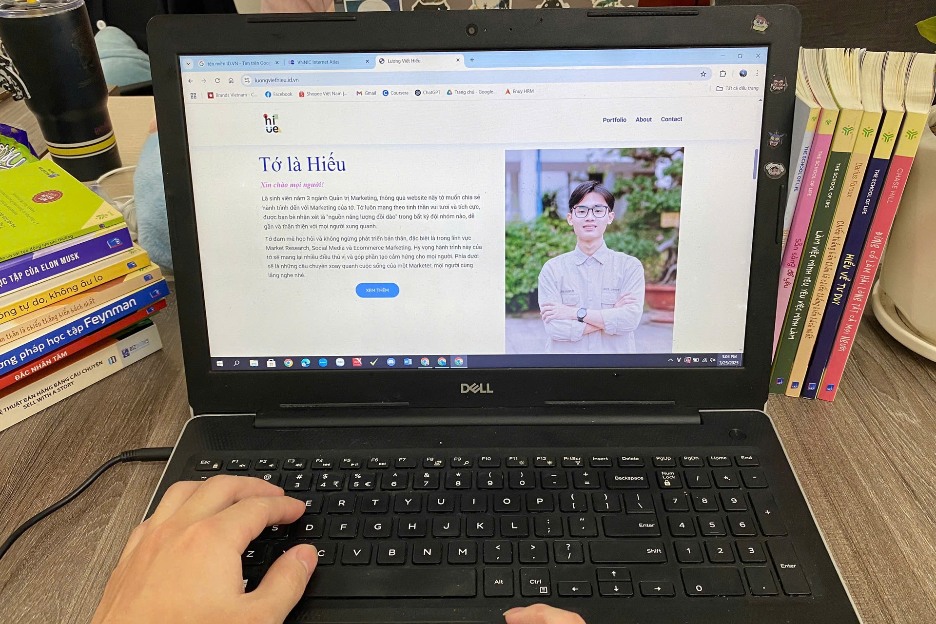 Nhiều người trẻ chuộng dùng tên miền id.vn để tạo website thương hiệu cá nhân