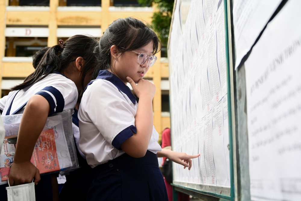 Học sinh TPHCM đăng ký dự thi lớp 10 từ ngày 2/5