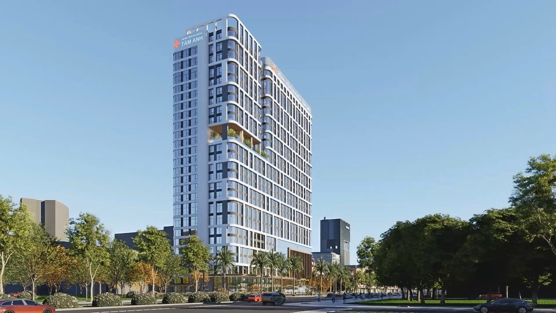 Hình phối cảnh Bênh viện Đa khoa Ung bướu Công nghệ cao Tâm Anh tại khu đô thị Phú Mỹ Hưng.jpg