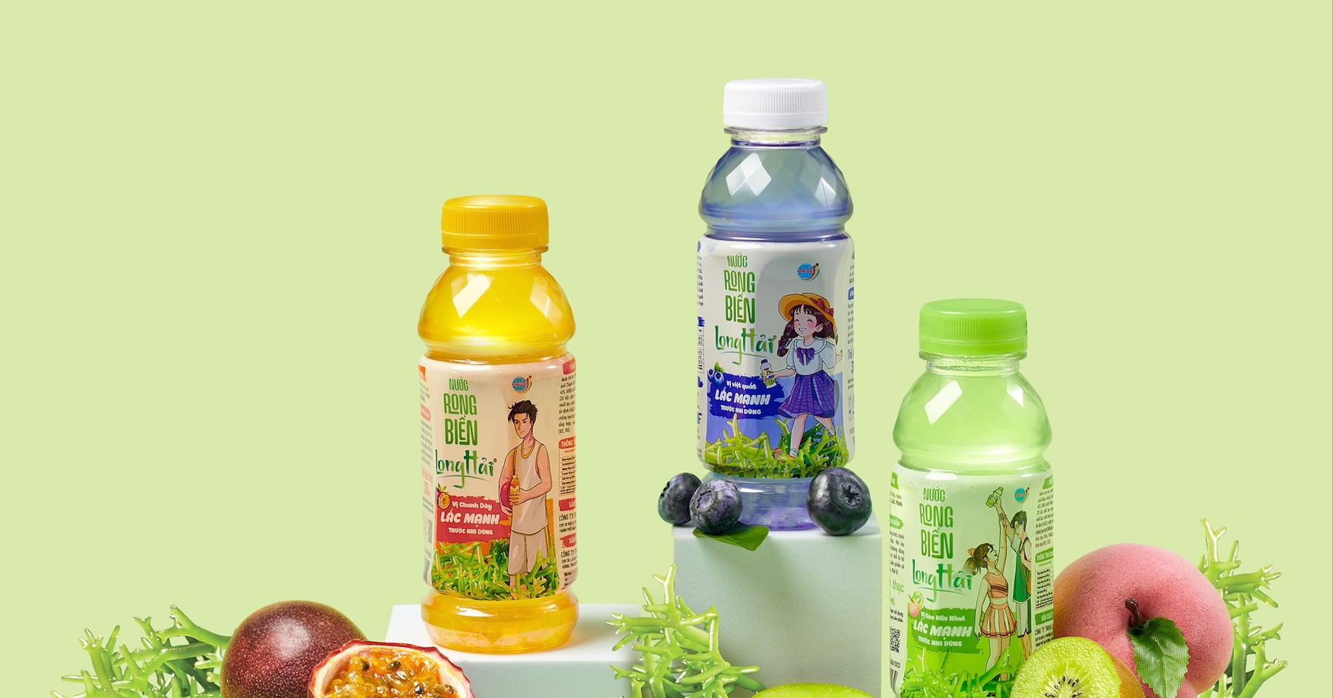 Nước rong biển Long Hải - Bùng nổ năng lượng cho ngày dài việc nặng
