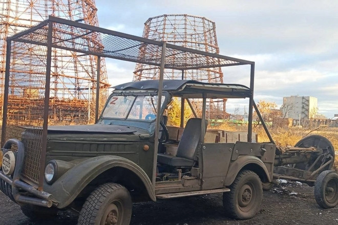 Video xe quân sự ‘hàng hiếm’ của Nga xuất hiện ở tiền tuyến Ukraine