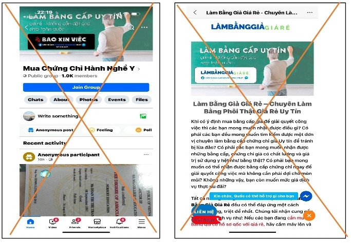 cap chung chi hanh nghe