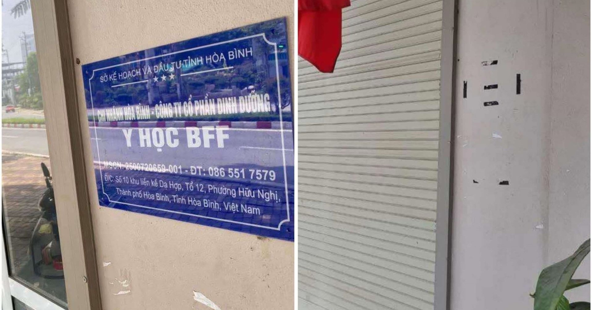 Loạt địa chỉ chi nhánh sữa giả ở Hòa Bình đã "gỡ biển, mất tích"