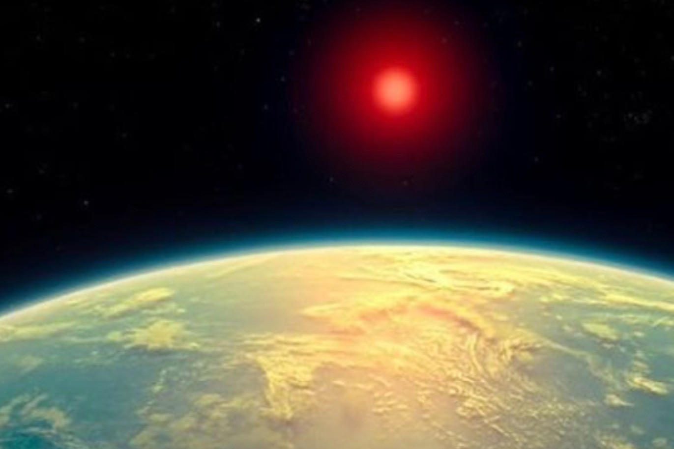 sự sống ngoài trái đất. Ảnh: Sky News